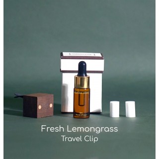 Fresh Lemongrass Travel Clip Diffuser